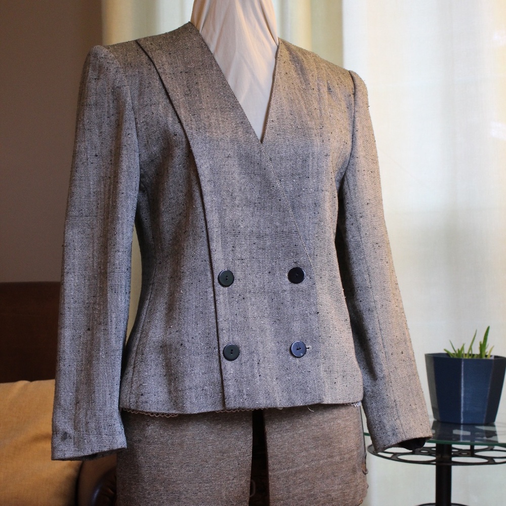 Vintage Gray Blazer